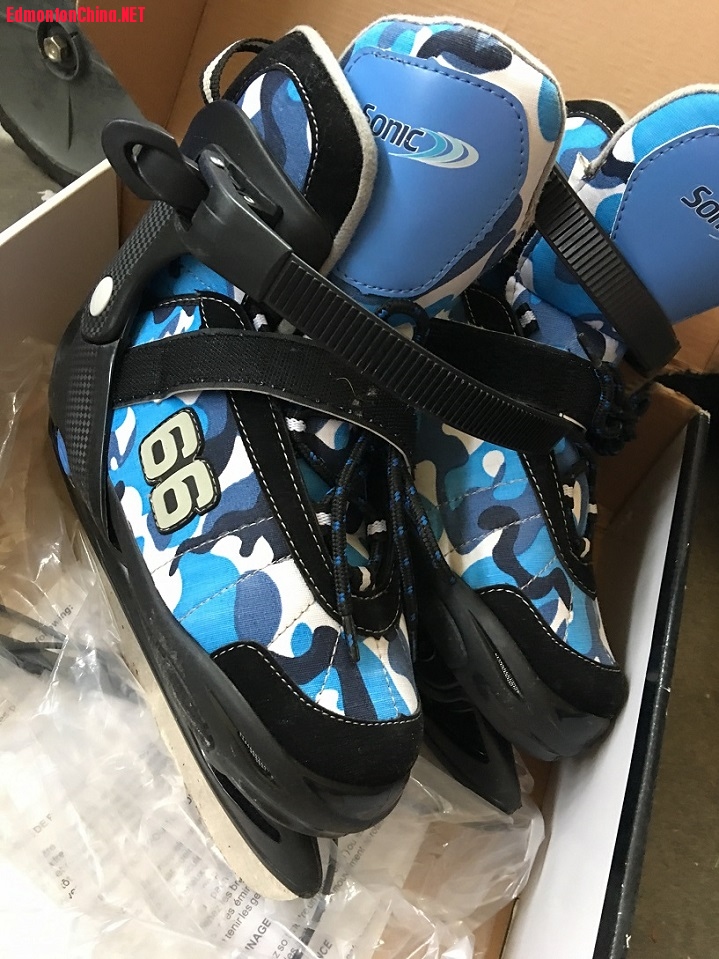  a children skate size 3-6 used onetime only